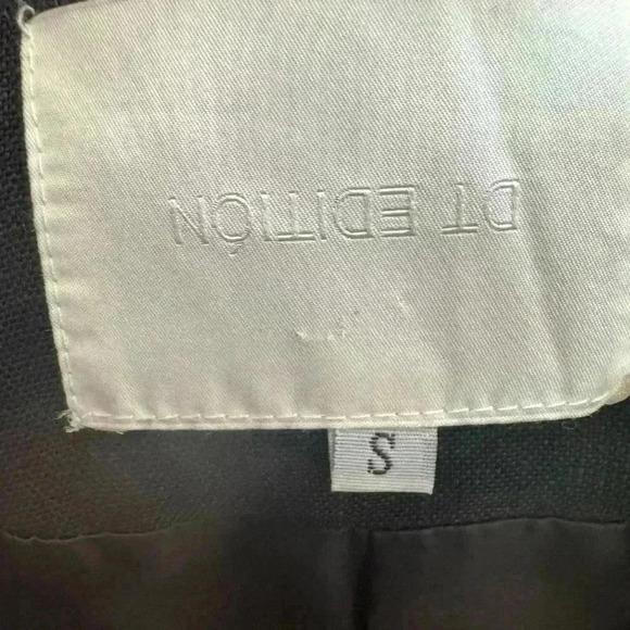 DT Edition cotton/blazer jacket in black color long sleeves. - Picture 11 of 12